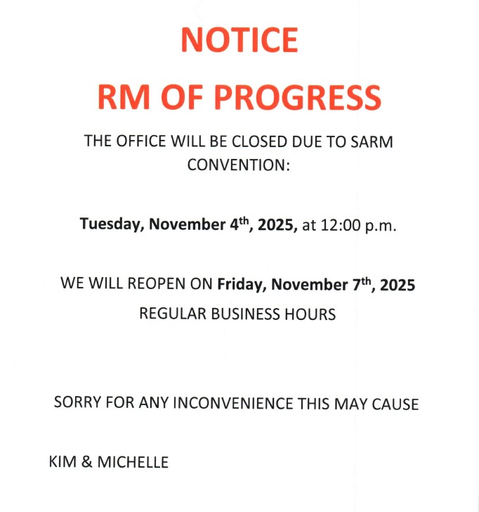Notice of Office Closure